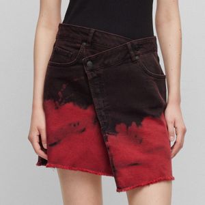 HUGO - Giowanna - Minirok - Zwart - Duurzaam Denim