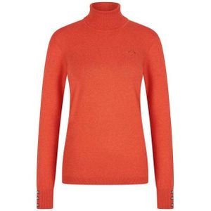 Trui - Fijngebreid - Zwart - 80% Cotton, 18% Polyamide, 2% Elastan
