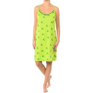 Dames zomer nachtjapon met dunne bandjes KL45300