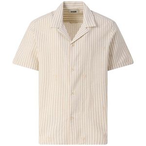 Drykorn - Bijan - Overhemd - Bruin - Korte Mouw