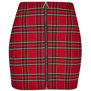 Urban Classics Korte rok dames in ruitmotief