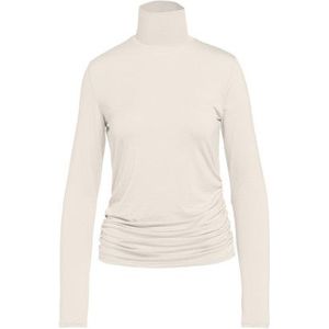 Beaumont - PHOEBE b5620233 - Col Top - Offwhite - Lange Mouwen