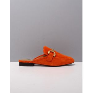 Bibi Lou Slippers dames naranja suede