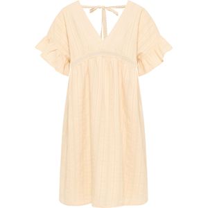 DreiMaster - Jurk - Beige crème - A-lijn