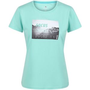 Regatta - Fingal VI - T-shirt - Zwart - 100% Polyester, Vochtafvoerend, Snel Droog