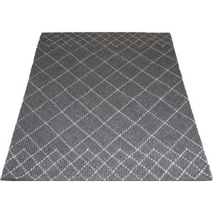 Veer Carpets Vloerkleed tess charcoal 200 x 280 cm