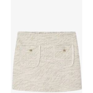 Mayoral - Meisjesrok - Beige - Tweed