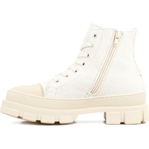 DWRS Label 2681 kassel offwhite canvas dames maat: leer