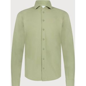 Blue Industry - Lounge Jersey Overhemd - Zacht - Moderne Pasvorm