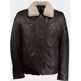 DNR Lederen jack leather jacket 52427/580
