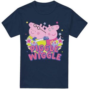 Peppa Pig Heren piggle wiggle mama varken papa varken t-shirt