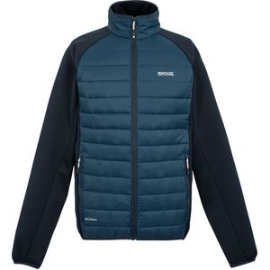 Regatta - Clumber IV - Hybride Jas - Zwart - DWR Afwerking, Isolerend, Lichtgewicht, Gemaakt van Gerecycled Materiaal