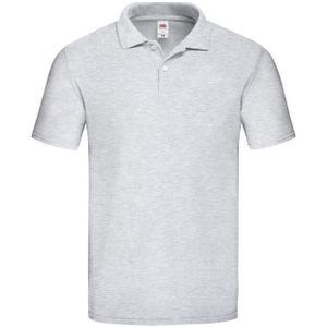 Fruit of the Loom Unisex adult original heather poloshirt