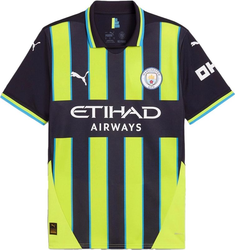 Puma Manchester City Fc Uit T-shirt Met Korte Mouwen Geel