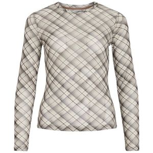 Vila - Vivolettis Chi O-neck Top - T-shirt - Birch - Dames