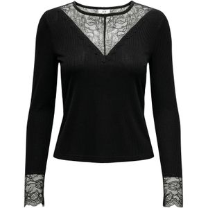 Jacqueline de Yong Roxy l/s lace top