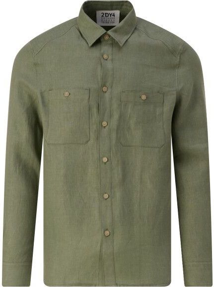 Drykorn - Nowen - Overhemd - Groen - Lange Mouw