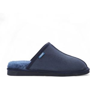Highland - Muiltjes - Marineblauw - Echt Schapenvacht - Winterwarm en Antislip