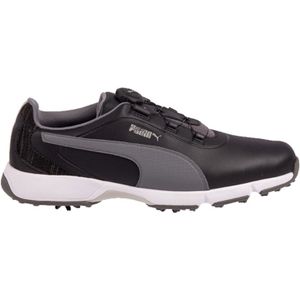PUMA - Drive Fusion DISC - Herentrainers - Zwart - Glad Leer