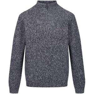 Regatta Heren kaison marl gebreide trui met halve rits