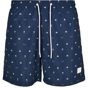 Urban Classics Heren zwemshort met patroon