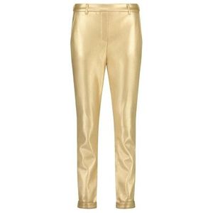 NUKUS - FW230313 - Broek - Gold - Vegan Leer