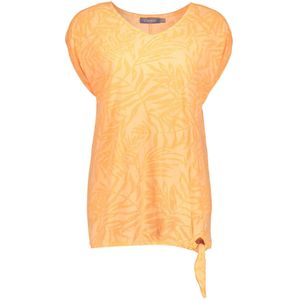 Geisha T-shirt short sleeves light orange