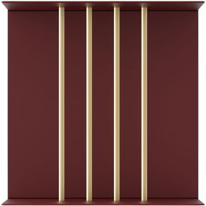 Umage Teaser shelf aluminium wandrek ruby red