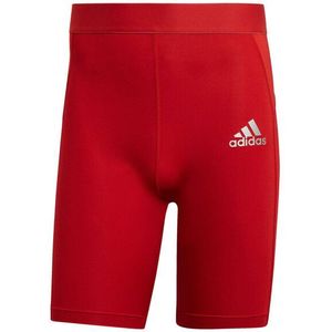 Adidas - Techfit - Strakke Korte Broek - Primegroen - Aeroready