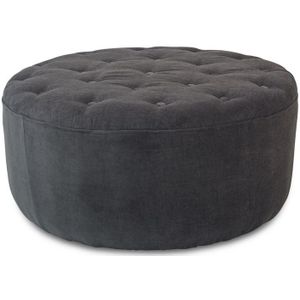 Njordec Dimple pouf 84cm danny dark grey