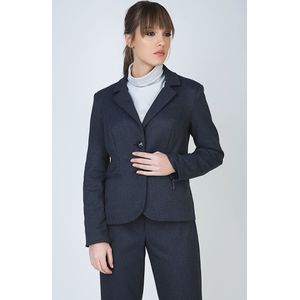 Conquista Fashion - Blazer - Knoop - Rits Detail