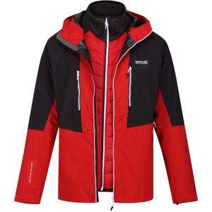 Regatta - 2 in 1 Regenjas - Zwart - Ripstop - Ademend - Waterdicht