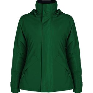Roly - Dames Europa Slim Parka - Winterjas - Groen - Polyester