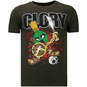 Local Fanatic Glory martial rhinestone t-shirt