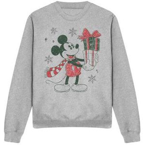Disney Unisex mickey mouse present kerstmis sweatshirt voor volwassenen
