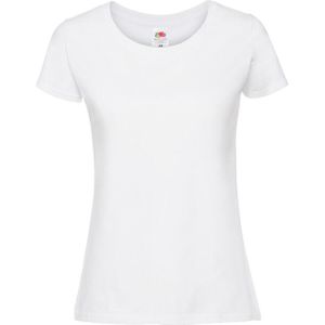 Fruit of the Loom - Dames Icoon 195 - T-shirt - Effen