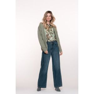 Geisha - Jeans Stonewash - Flared Broek - Dames