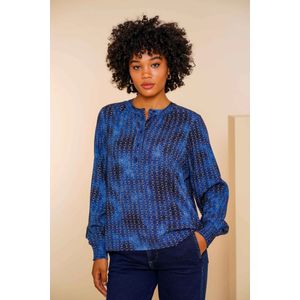 Geisha geruite blouse sale