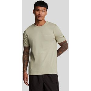 Lyle And Scott - T-shirt - Beige - Korte Mouwen