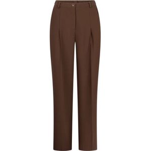 Another Label Moore pleated pants slate black -