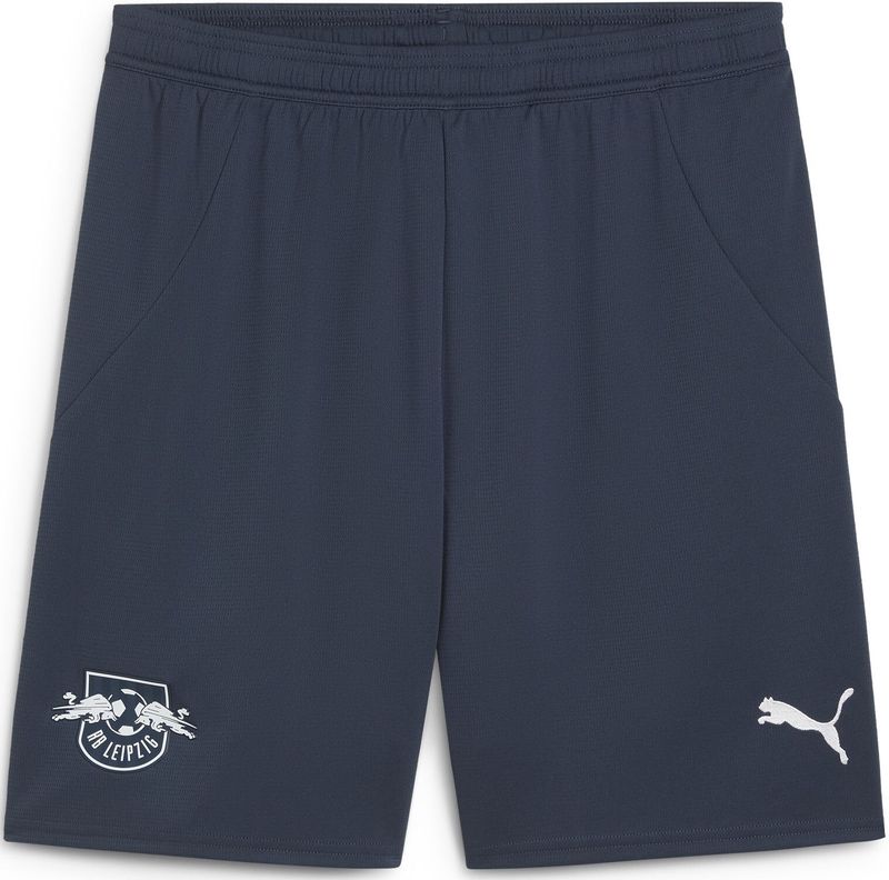 Puma RB Leipzig Shorts Herren | Mit Print | Dark Night/Hero Blue | Größe: XL