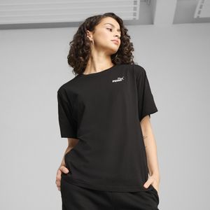 Puma ESS TAPE Relaxed Fit T-Shirt Damen | Black | Größe: M