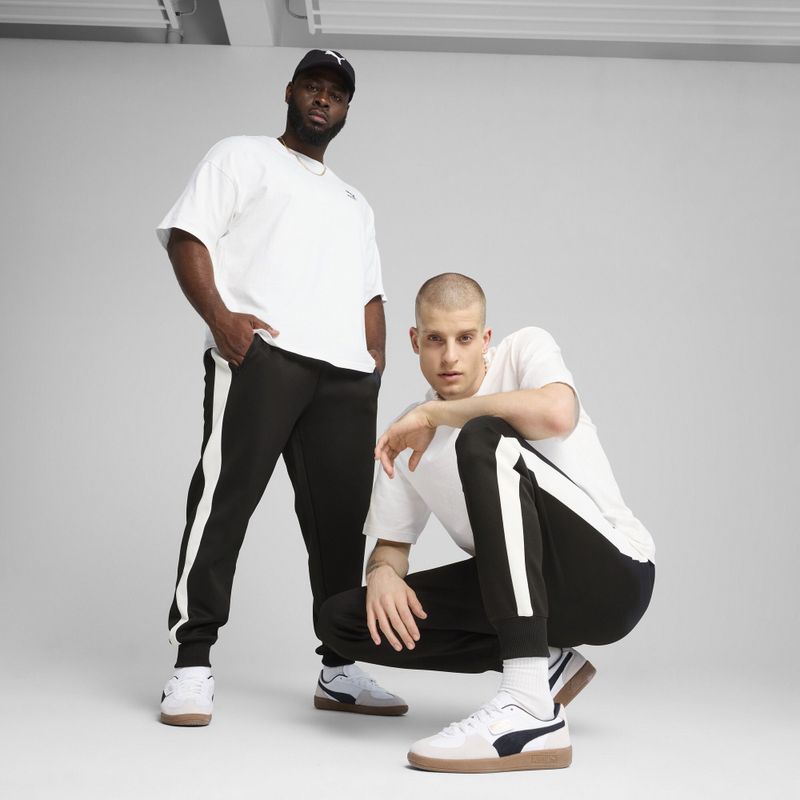 Puma T7 ALWAYS ON Trainingshose Herren | Mit Plain | Black | Größe: S