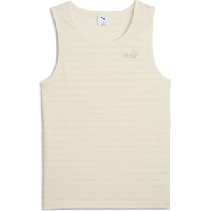 Puma Essentials Elevated Strukturiertes Tanktop Herren | Mit Plain | No Dye | Größe: L