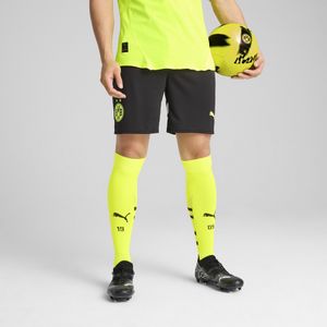 Puma Borussia Dortmund 24/25 Shorts Herren | Mit Color Blocking | Black/White | Größe: XXL