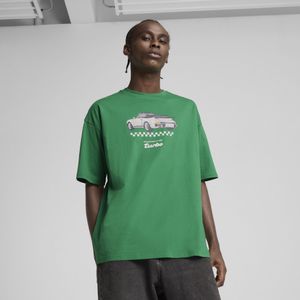 Puma Porsche Legacy Graphic T-Shirt 3 Herren | Mit Plain | Archive Green | Größe: S