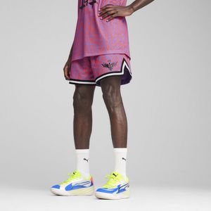 Puma Melo x Neymar Jr Basketballshorts Herren | Mit Colorful | Soft Violet/Aop | Größe: 4XL