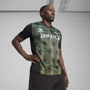 Puma x JAMAICA Fan Matchwear Trikot | Mit Colorful | Black | Größe: M