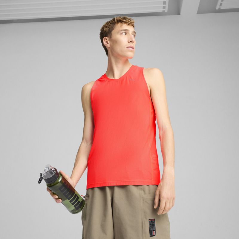 Puma SEASONS coolCELL Tanktop Herren | Glowing Red | Größe: M
