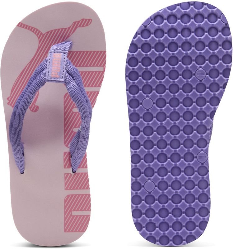 Puma Epic Flip v2 Flip-Flops Kinder | Mit Logo Print | Lavender Alert/Rose Mauve/Magic Rose | Größe: 32
